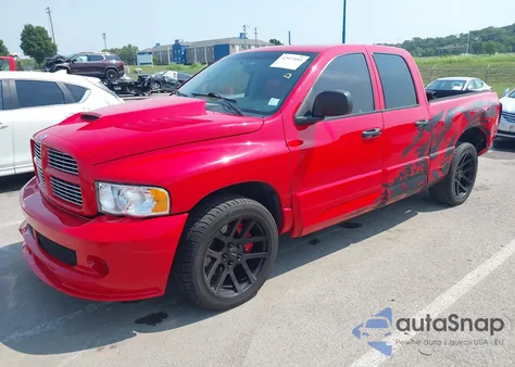 2005 Dodge Ram 1500 Srt-10 из США, поврежденный, VIN 3D7HA18H65G812704